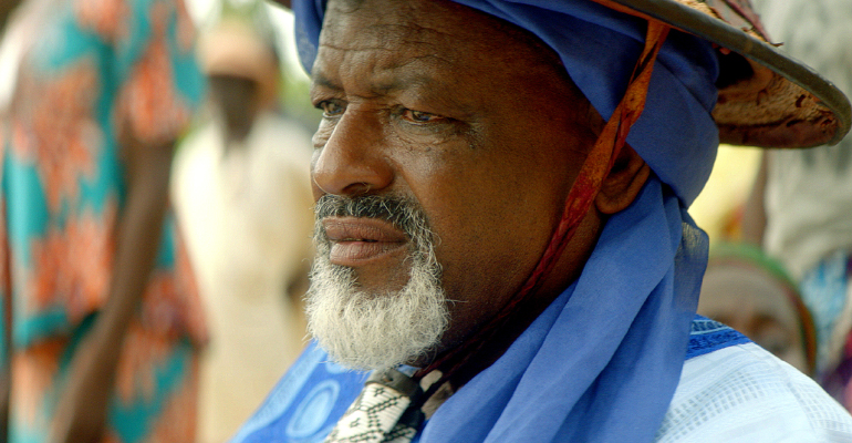 Actor Isa Bello as a Fulani elder in ‘The Milkmaid’